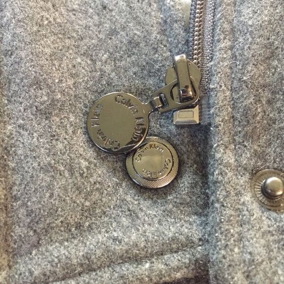 EUC Calvin Klein wool winter coat - Picture 9 of 12